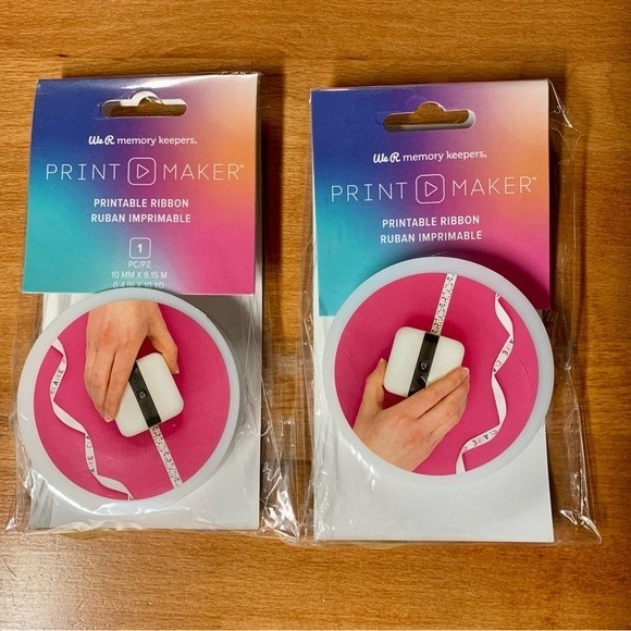 Office Nwt We R Memory Keepers Print Maker Printable Ribbon 1mm04 In